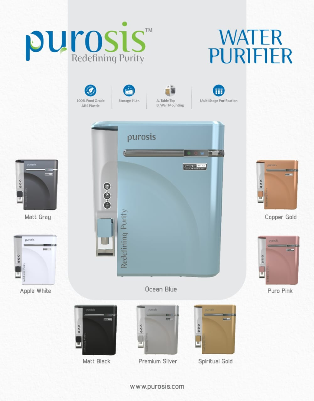 Purosis RO Water Purifier
